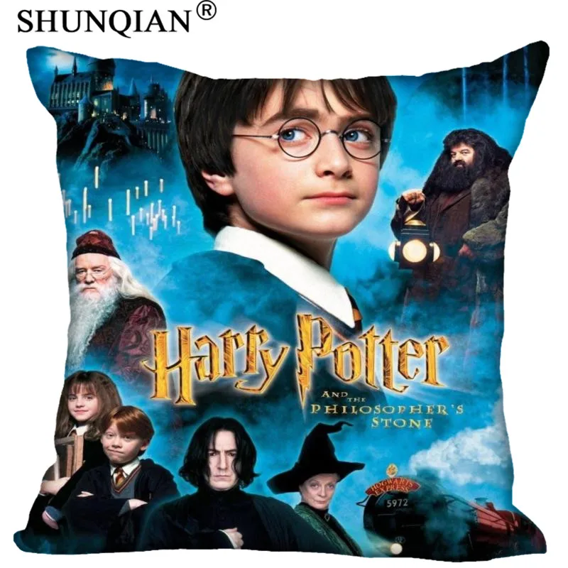 

Custom Pillow Case Harry Potter Pillowcase zipper 45x45 cm(two Sides) free shipping