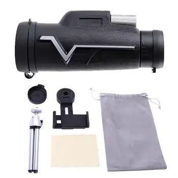 

25x50 BAK4 HD Monocular Portable Professional Telescope for Camping Hunting Tactical Travel Outdoor Scopes Spotting Scopes New