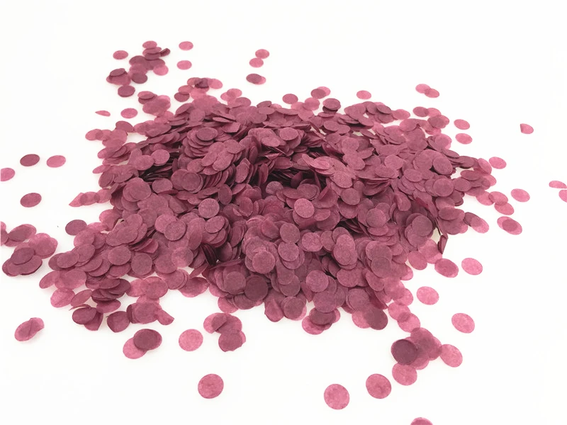 10g/bag 1cm Mini Round Tissue Paper Confetti paper confetti Circles Wedding Baby Shower Birthday Party Table Decorations