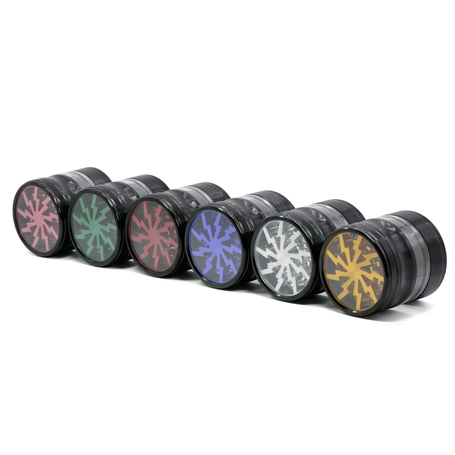 

Aluminum Alloy 4 Layers Herb Grinder Mill Smoke Spice Muller Tobacco Crusher Grinder Cigarettes Accessories Maker wholesale 2019