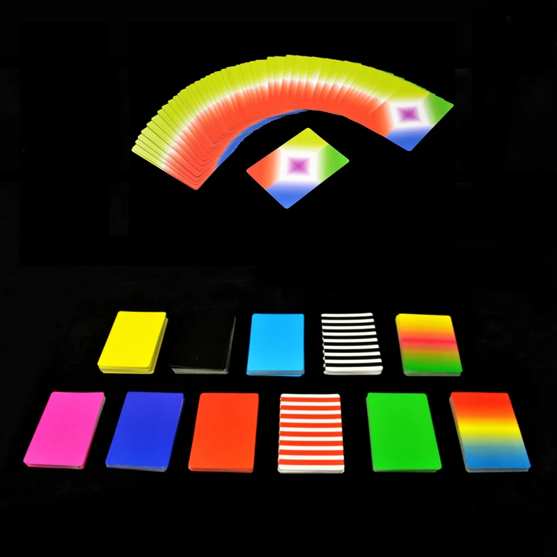 

magic tricks Thin Flying Cards(Black)