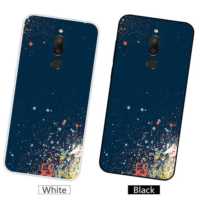 5.7″ For Meizu M6T Case Shell for Meizu M6T Black Cover Soft Mobile Phone Case for Meizu M6T Silicon Customized Starry Sky Funda