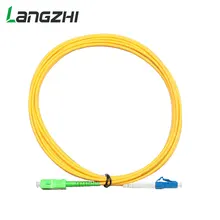 10 шт./пакет SC-LC 3M одиночный режим симплексный G652D волоконно-оптический патч-корд SC/APC-LC/оптический патч-корд 3M 3,0 мм куртка ПВХ FTTH волоконно-оптический соединительный