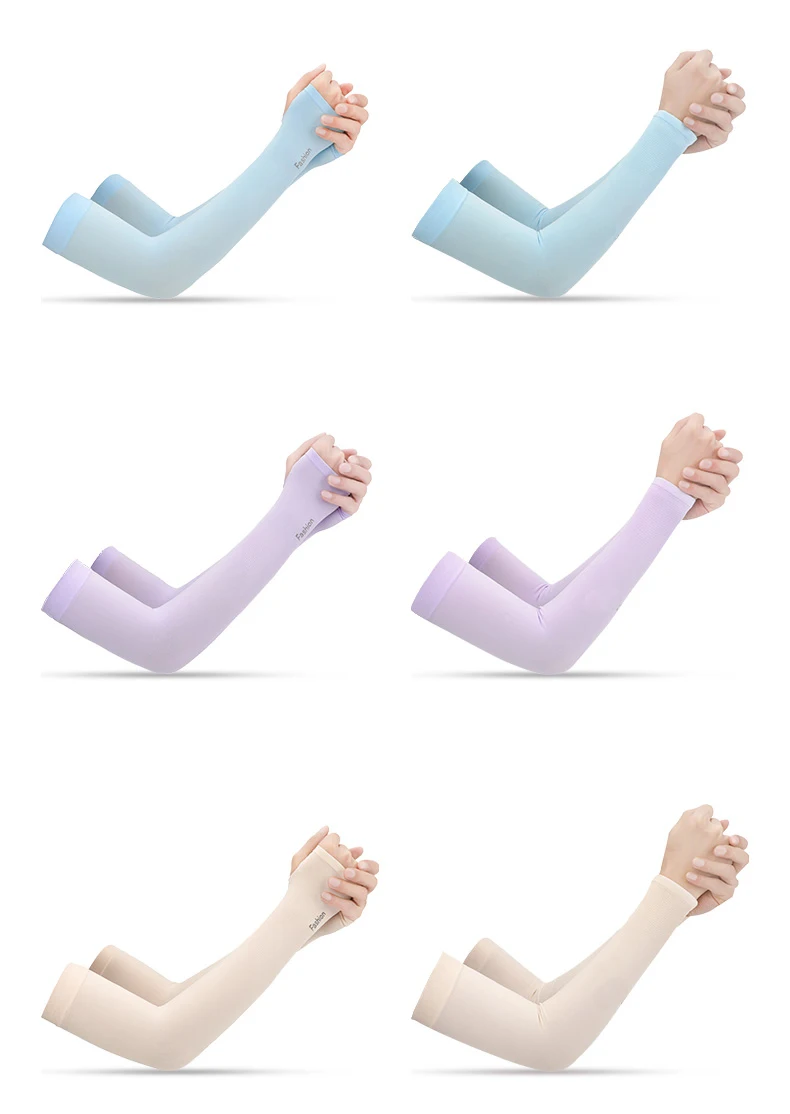 1 пара УФ-защиты охлаждения или теплые Рукава для мужчин женщин солнцезащитный крем защитные перчатки Бег Баскетбол Велоспорт вождения