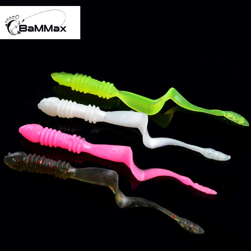Приманка для рыбной ловли Bammax 1 г 9 см 10 шт. искусственная силиконовая приманка