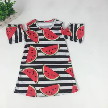 

Puresun Spring Summer Outfit Toddler Hot Sale Girl Dresses Princess Costume Cotton Watermelon Dress Kids Remake Clothes
