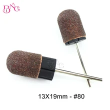 13X19 мм#80/#120/#180 25 шт. шлифовальных полос+ 5 шт. аксессуары для маникюрного сверла для ногтей инструменты для ухода за кожей