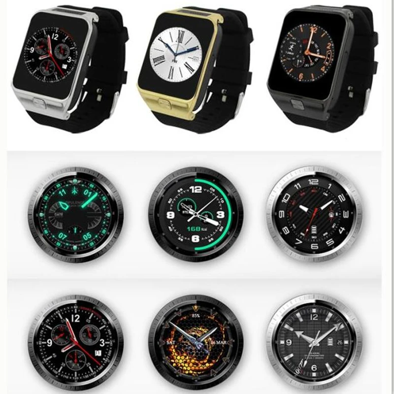 GW06 PK S8 позиции Smart часы MTK6572 Dual Core Bluetooth 4 0 Smartwatch 512 МБ Оперативная память ГБ