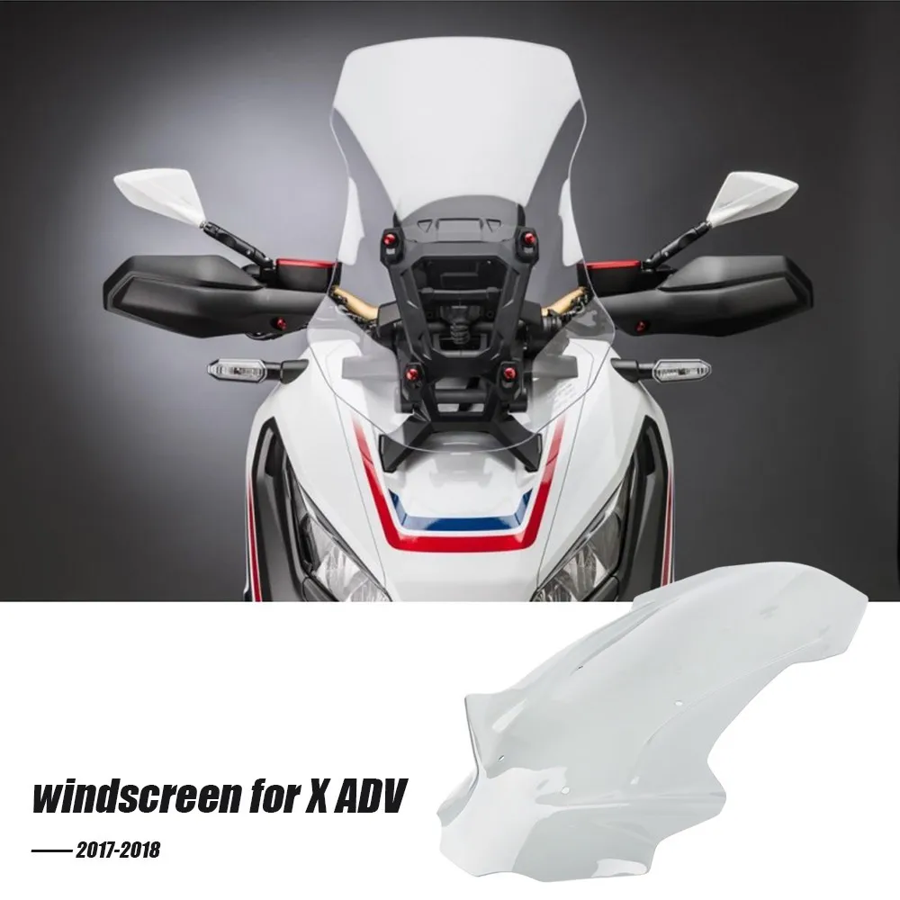 

Windscreen X ADV 2017 2018 for Honda XADV X ADV X-ADV 2017 2018 Wind screen Wind Deflector Windshield Motorcycle Accessories