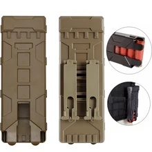 Тактический пистолет-пулемет сумка 10 циклов перезарядки держатель Молл подсумок для 12 калибра магазин для патронов держатель картриджа