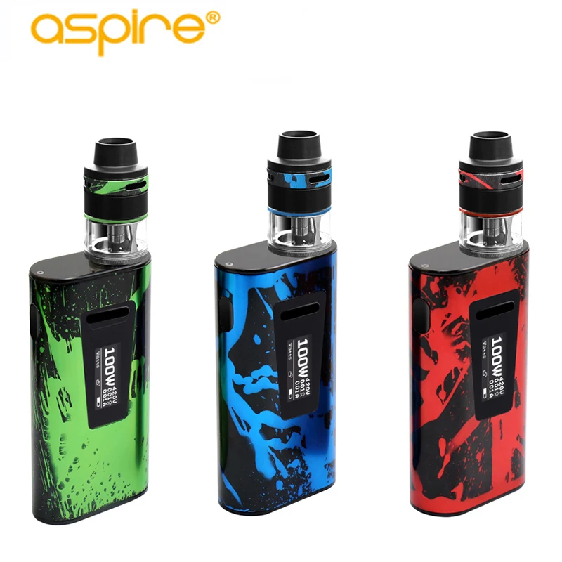 

Original Aspire Typhon Revvo Kit 100W Typhon 100 MOD 5000mAh E Cigarette Internal Battery and 3.6ml Revvo Tank with ARC Coil