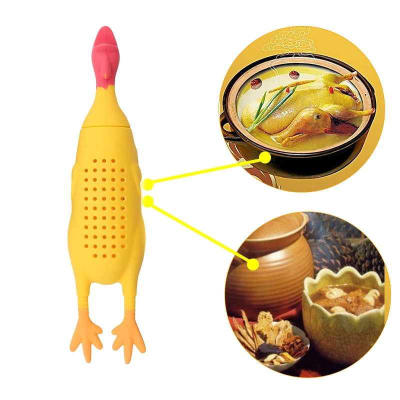 Silicone Chicken Herb Infuser Herb Infuser Bouquet Garni Casseroles