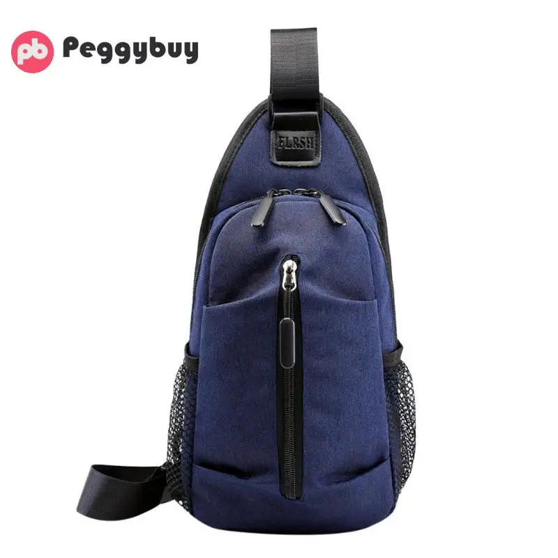 

Casual Crossbody Bags Men Anti-theft Chest Pack Summer Short Trip Shoulder Messengers Bag waist bags Satchel Mesh chest Pack New