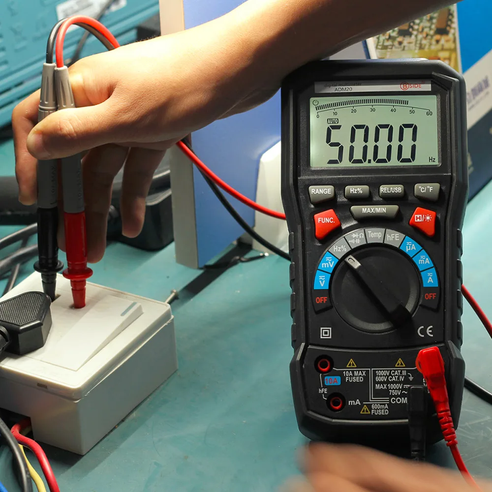 

2017 NEW ADM20 RMS Multimeter Simulation and Digital Dual Display Capacitance Frequency Temperature Tester with USB Interface