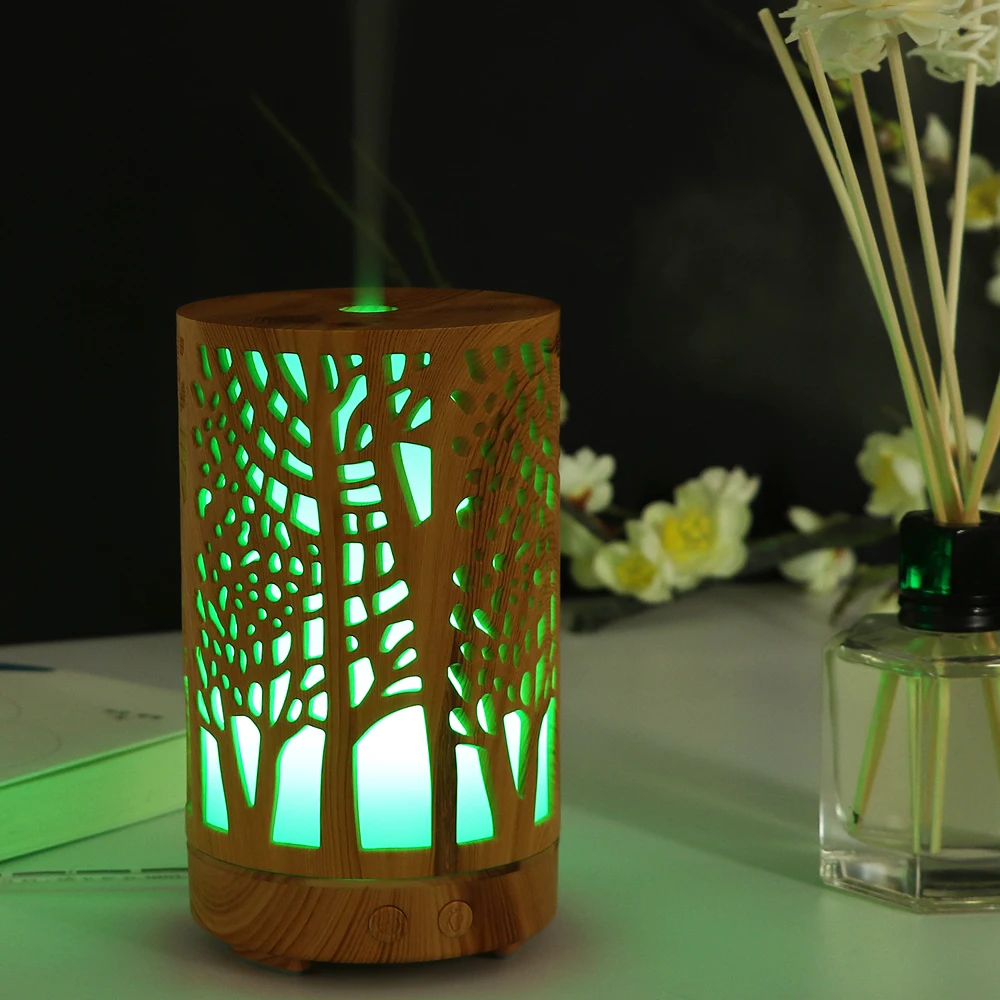 Goede CHOLIDO Essentiële olie diffuser 100ml Huishouden aroma luchtbevochtiger mist slaapkamer kantoor gebruik