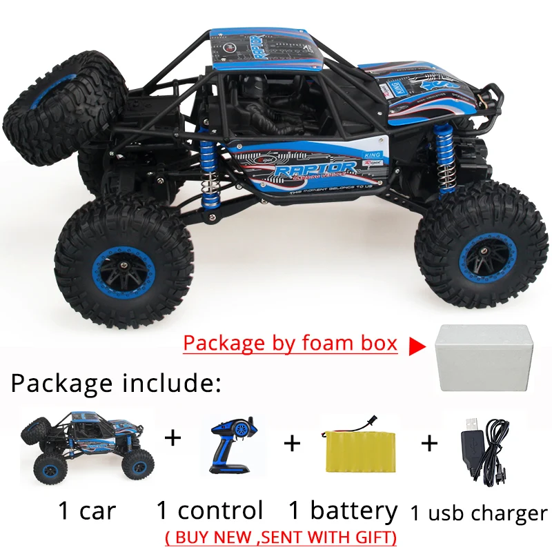 Радиоуправляемая машина 4WD 2,4 GHz на радиоуправлении, светодиодные детские игрушки, ралли, скалолазание, скоростная машина, на дистанционном управлении, модель внедорожника