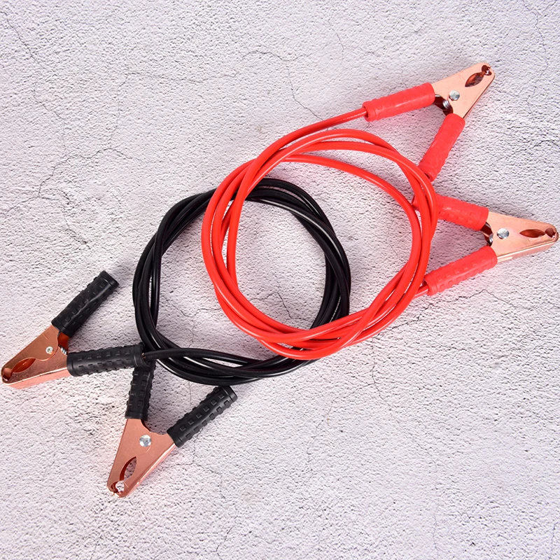 Salto de la batería Cable 2 m pesado 500AMP de energía de emergencia de carga comenzar lleva coche Van batería de refuerzo de Cable Salto de la batería Cable 2 m pesado 500AMP de energía de emergencia de carga comenzar lleva coche Van batería de refuerzo de Cable