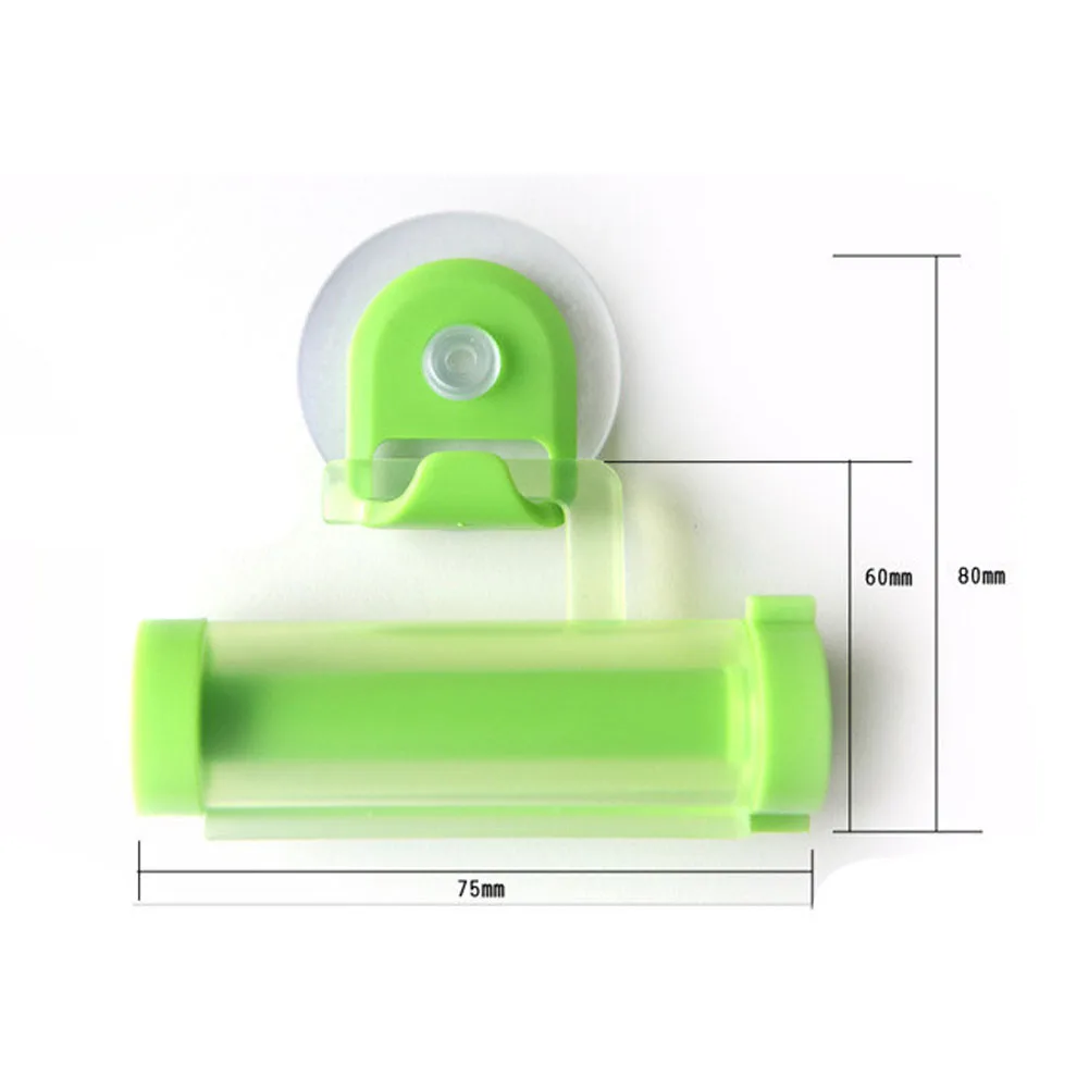Пластиковая роликовая трубка соковыжималка Полезная Зубная паста Легкий дозатор держатель для ванной Прямая поставка 1 шт цвет случайный
