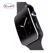 Neue bluetooth smart watch x6s smartwatch sport uhr für apple iphone android-Handy Mit Kamera FM Unterstützung Sim-karte T30 DZ09 U8