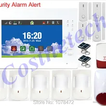 Домашняя Охранная GSM сигнализация с детальным меню на английском/немецком/итальянском/голландском/французском/чешском/финском для опционной сигнализации панели