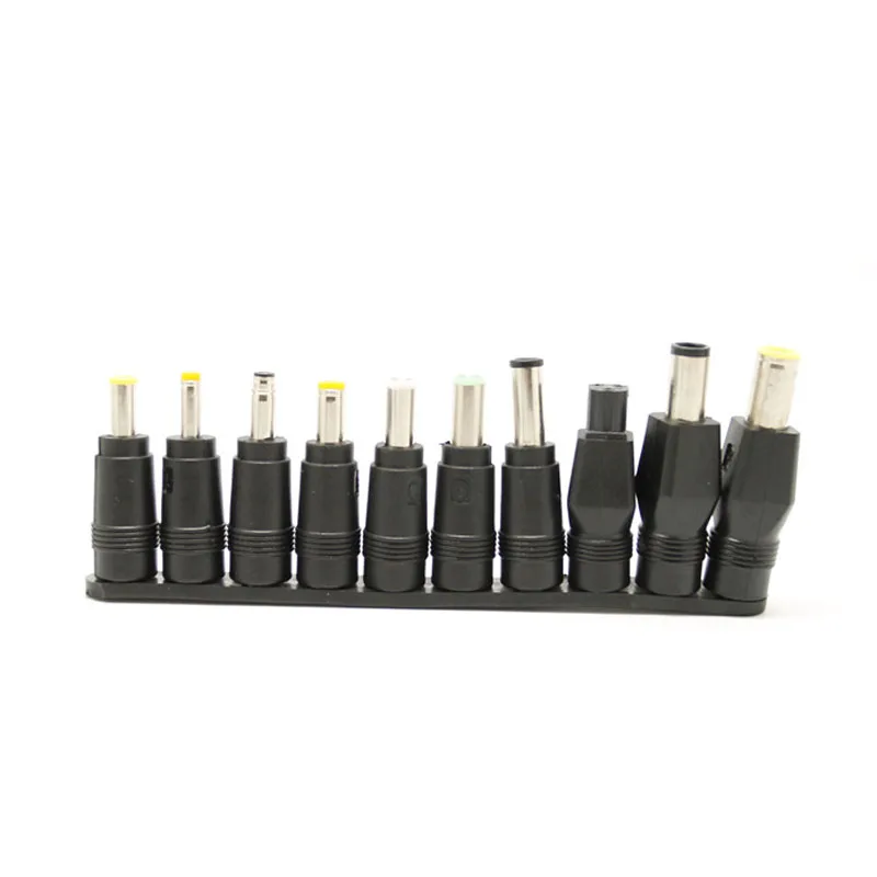 

High Quality 10PCS Laptop Power Plug Adapter Connectors Notebook Universal Charger DC Head Straight Input VE