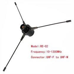 Antenne Mobile Black RE 02 pour autoradio, Radio bidirectionnelle nago, 2021, 10 UHF F MHz, pour MOTOROLA YAESU ICOM, 1300 