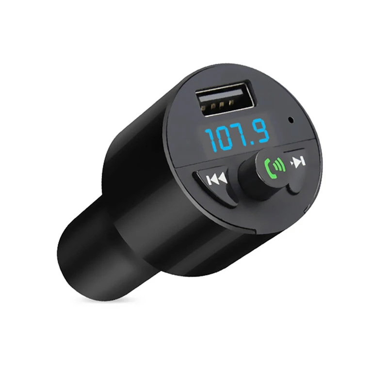 VicTsing Bluetooth Car Kit MP3 Music Player FM Transmitter Wireless Hands-free USB Charger 5V2.1A FM Transmitter USB Charger    (11)