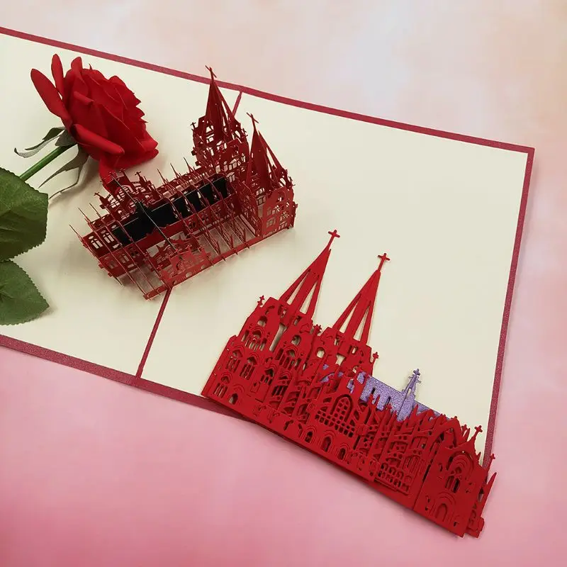 

Witch's Castle Metal Cutting Dies Stencil DIY Scrapbooking Album Stamp Paper Card Embossing Crafts Decor