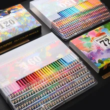 High Quality 160 Colored Pencils Set Wood Oil Colored Pencils Set For Drawing Sketch School Gifts Art Supplies csqb024 24 in 1 colored drawing pencils set