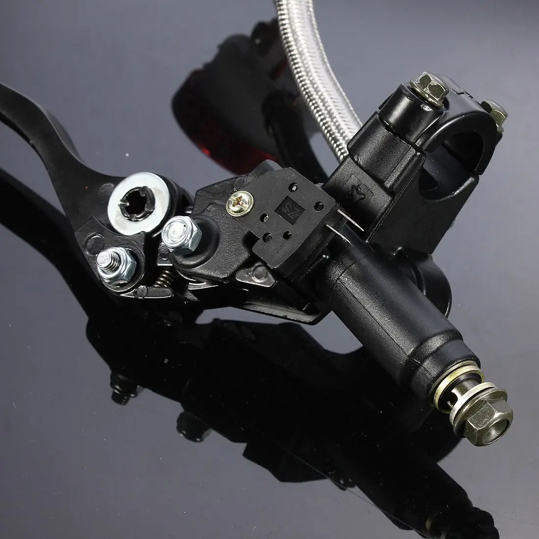 Универсальный мотоцикл 7/" 17 мм руль тормозной цилиндр рычаг сцепления жидкость для Honda/Yamaha/Suzuki
