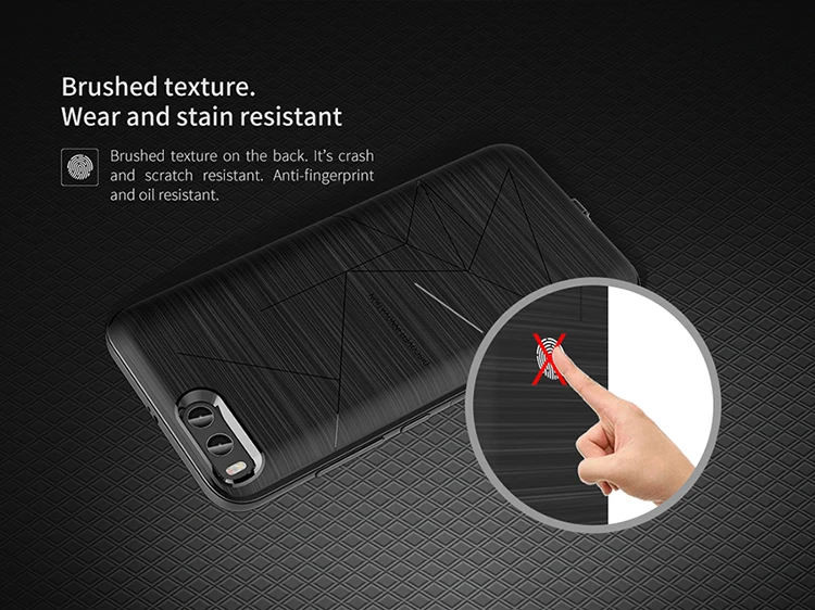 for Xiaomi Mi 6 M6 Mi6 Nillkin Qi Wireless Charging Receiver Charger Case Accessories Back Shell Cover Charging Magic Case