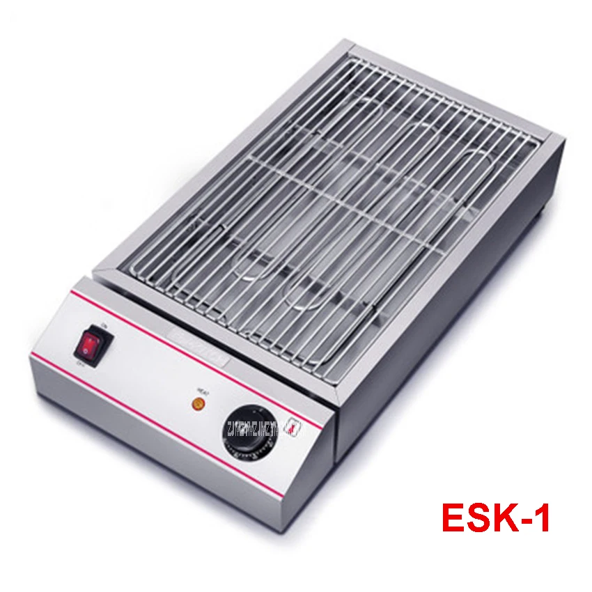 ESK 1 Smoke free barbecue stove temperature control electric oven