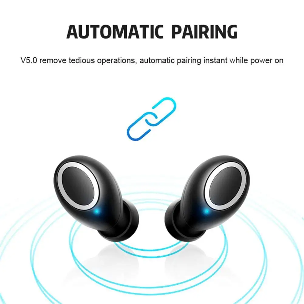 3D стерео Bluetooth V5.0 наушники TWS беспроводной Чехол для DEXP Ixion ML450 Super Force|Наушники и