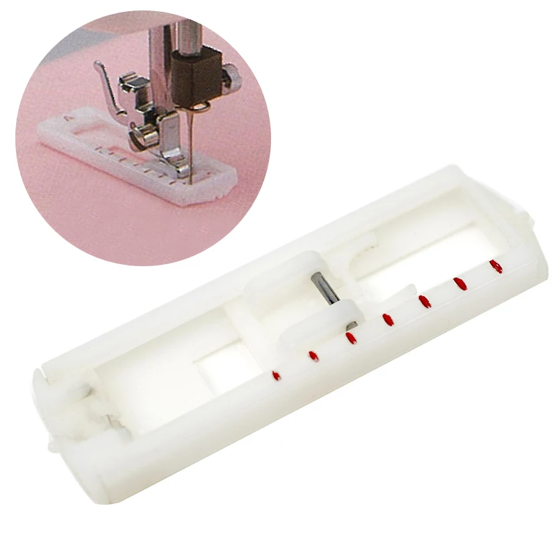 

1Pcs Four-step Seam Locking Eye Sewing Feet for Household Sewing Machines Replaceable Multi-function Sewing Machine Accessories
