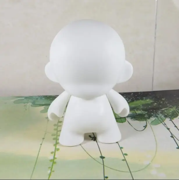 Munny силиконовая Платформа Дизайн Кукла DIY белая модель граффити ручная роспись детский Цвет заполняющий белый эмбрион игрушка - Цвет: Height 10CM