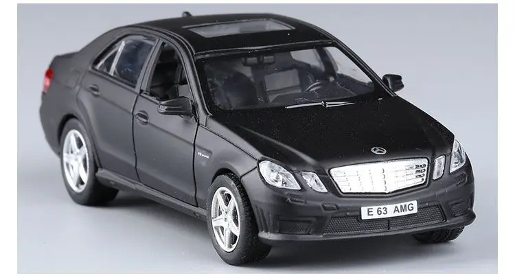 Матовый черный 1:36 G63/E63/GLS63 AMG игрушечный автомобиль сплава оттягивать назад мини-автомобиль Реплика Авторизованная оригинальной фабричной модели детей