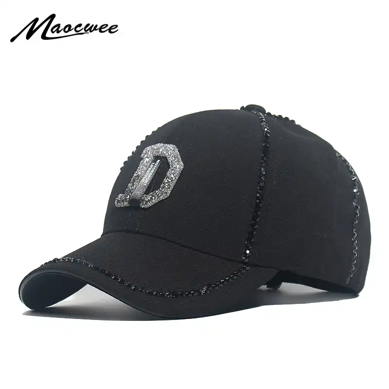rhinestone baseball cap