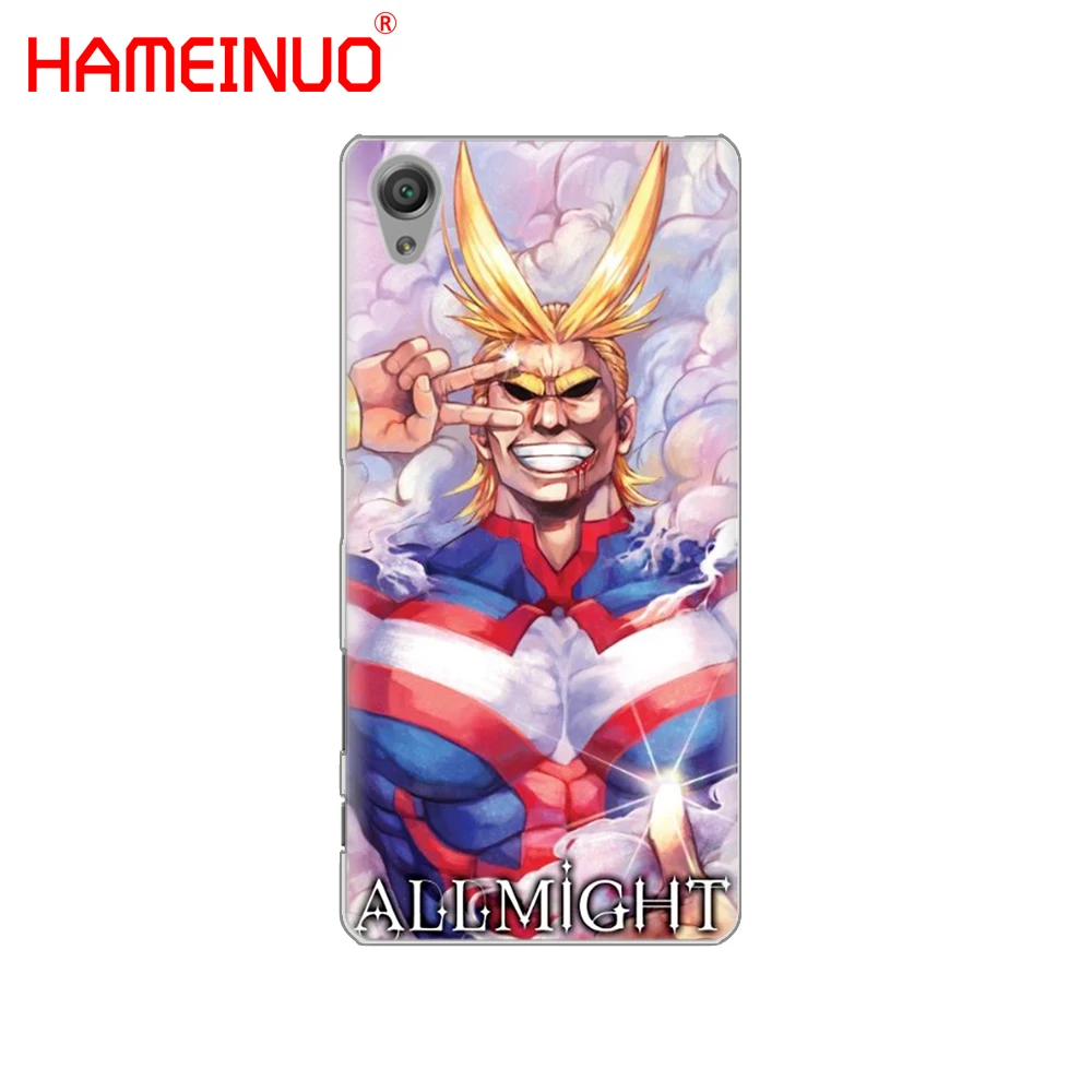 HAMEINUO анимационный чехол для телефона My Hero моя геройская Академия sony xperia C6 XA1 XA2 XA