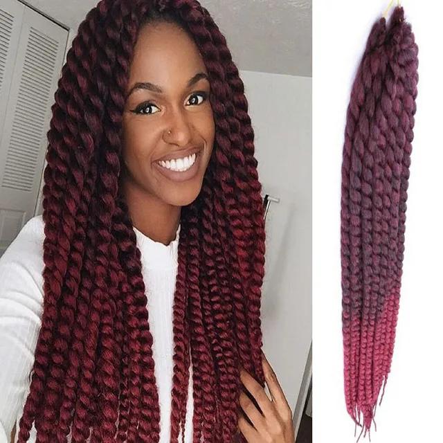 Hot 18 Ombre Senegalese Twist Hair Havana Mambo Hot 18 Ombre Senegalese Twist Hair Havana Mambo Crochet Braid
