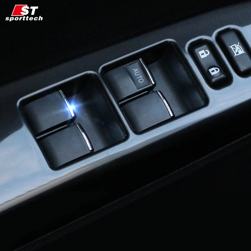 Car Styling Window Button Sticker For Toyota RAV4 Reiz Corolla Camry