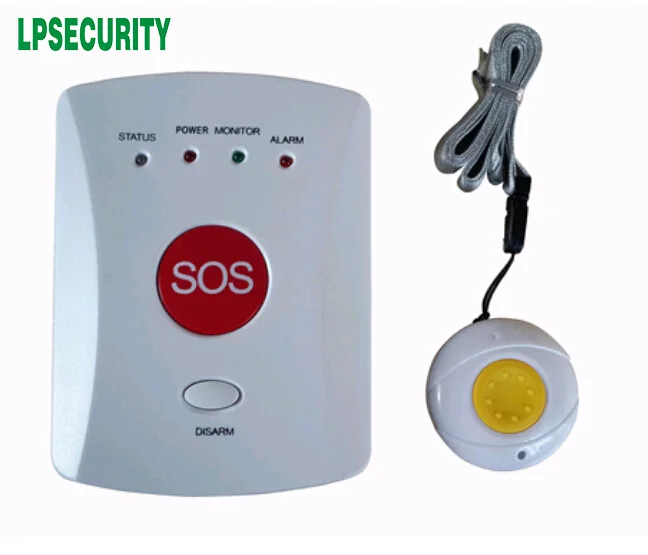 Monitor de llamada de buscapersonas personal de emergencia Alarma de seguridad Sistema de alarma de alerta de seguridad para ancianos//ni/ños//paciente