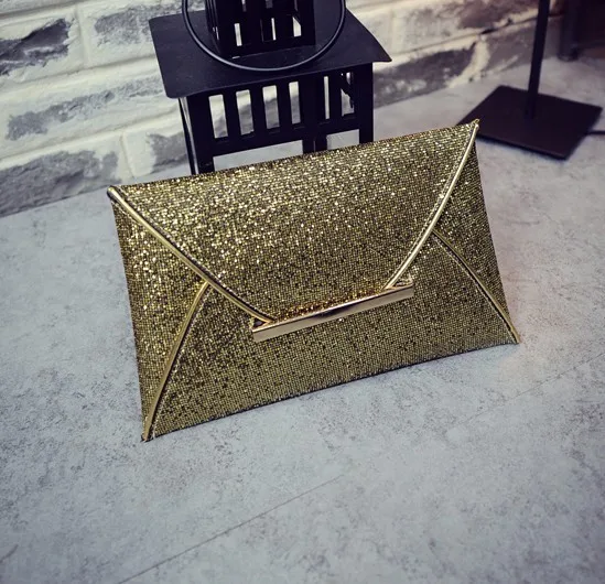 

Ladies Hand Bag Fashion Sequins Envelope Bag Hand Bag Dinner Cosmetic Bag
