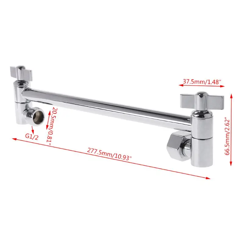 Насадка для душа регулируемая высота настенное крепление трубы Универсальный компонент для душа