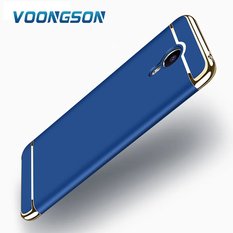 

VONGSON original 5.5 inch for Meizu m5note case cover back protection 3 in 1 capas luxury For Meilan m5 note hard case