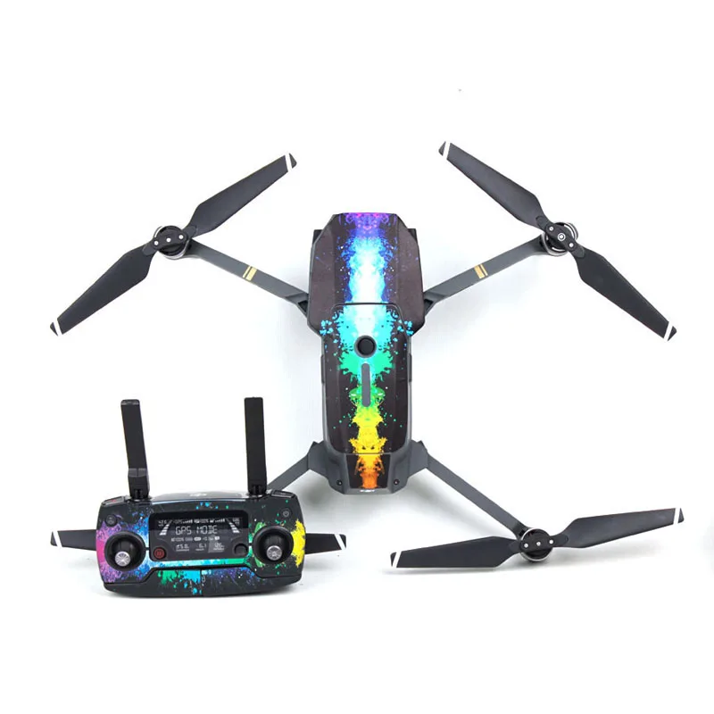 mavic pro Body shell Sticker  remote control  Battery Skin Sticker Decals for DJI mavic Pro drone Accessories 1 (3)