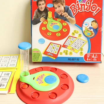

Interesting Bingo Rotary Disc Game Multiplayer Interactive Board Game Children Fun Family interaction Enlighten Educational Toy