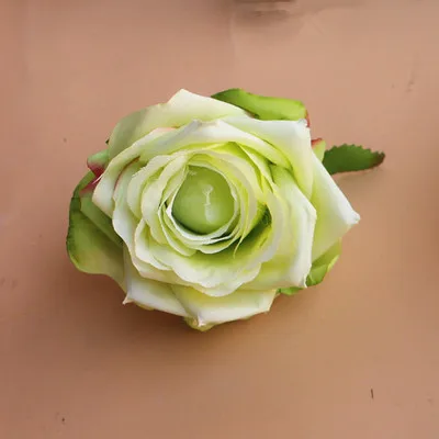DIY картина Шелковая Роза цветок головы искусственный Декор дорога светодиодный для свадьбы Цветы для настенного декора отель фон 30 шт./лот - Цвет: g