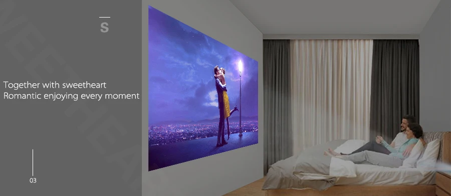 Touyinger X8 LED projector  (3)