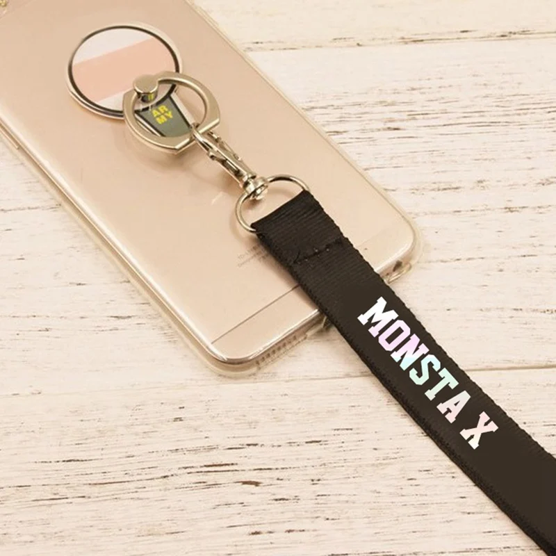 MONSTA X Laser Keychains