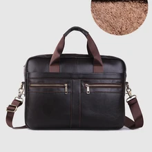 CARANFIER мужской портфель из натуральной яловой кожи, деловые сумки, роскошная сумка для ноутбука, сумка для путешествий, Кроссбоди, классическая сумка на молнии